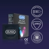 Durex Mutual Pleasure – kondómy s benzokaínom, vrúbkami a bodkami (3 ks)
