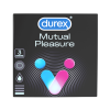 Durex Mutual Pleasure – kondómy s benzokaínom, vrúbkami a bodkami (3 ks)
