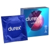 Durex Love – kondómy Easy-On (4 ks), 56 mm