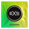EXS Glow – vegánsky svietiaci kondóm (3 ks)