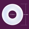 Durex Pleasure Ring – erekčný krúžok (priehľadný)