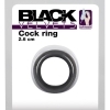 You2Toys Black Velvet – silikónový erekčný krúžok 26 mm (čierny)