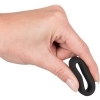 You2Toys Black Velvet – silikónový erekčný krúžok 26 mm (čierny)