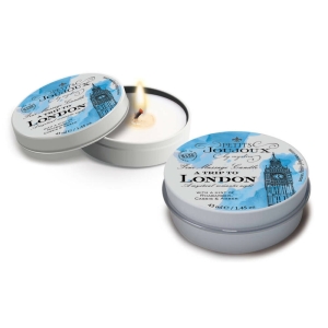 Petits Joujoux London - masážna sviečka - 43 ml (rebarbora ...